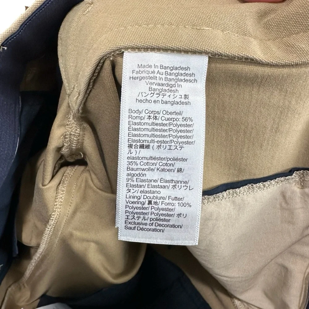 NWT J. Crew 484 Slim Fit Midweight Tech Pants Dark Driftwood Sz 31 x 30